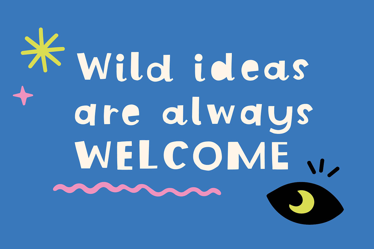 Butami | Quirky Font Family, a Handwritten Font by Point and Poem (Photo 5 of 14)