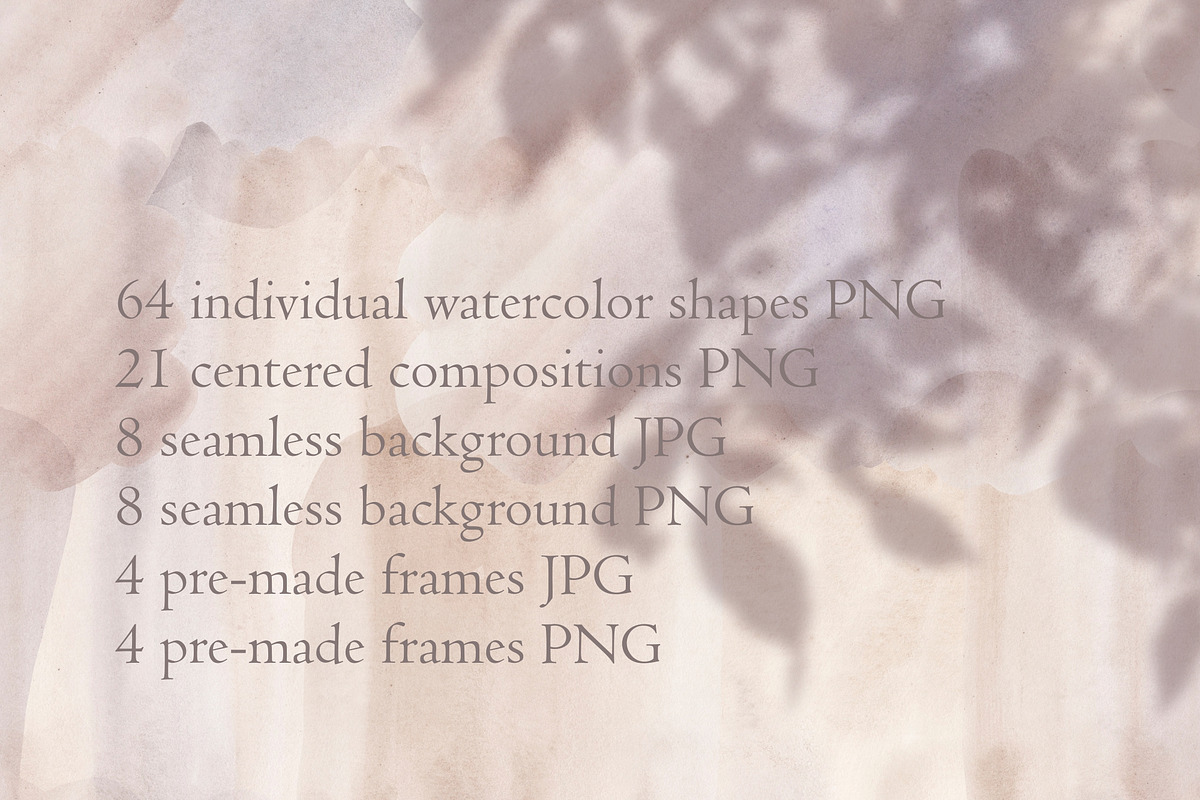 Neutral watercolor, a Texture Graphic by Elona Laff (Photo 8 of 9)