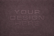 Paper Embossing Mockup, an Advertising Mockup by Design Squad (Thumbnail 5 of 6)