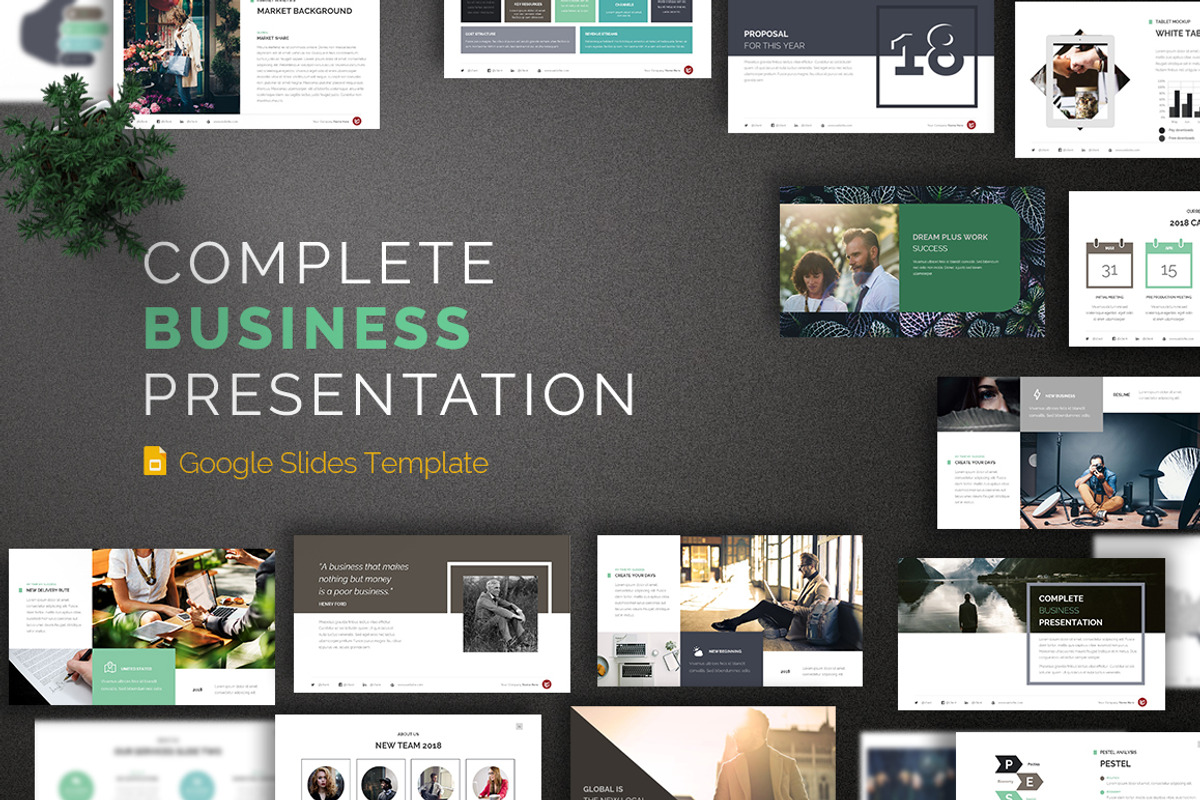 Business | Google Slides Template, a Presentation Template by Zacomic Studios (Photo 1 of 9)
