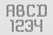 Pipe Font, a Font by Handmadefont (Thumbnail 9 of 9)