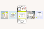 Retro + Bright Instagram Templates, a Social Media Template by Madewest Supply Co. (Thumbnail 5 of 7)
