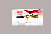 Food Facebook Cover Bundle, a Marketing Template by Photoshop Action (Thumbnail 13 of 13)