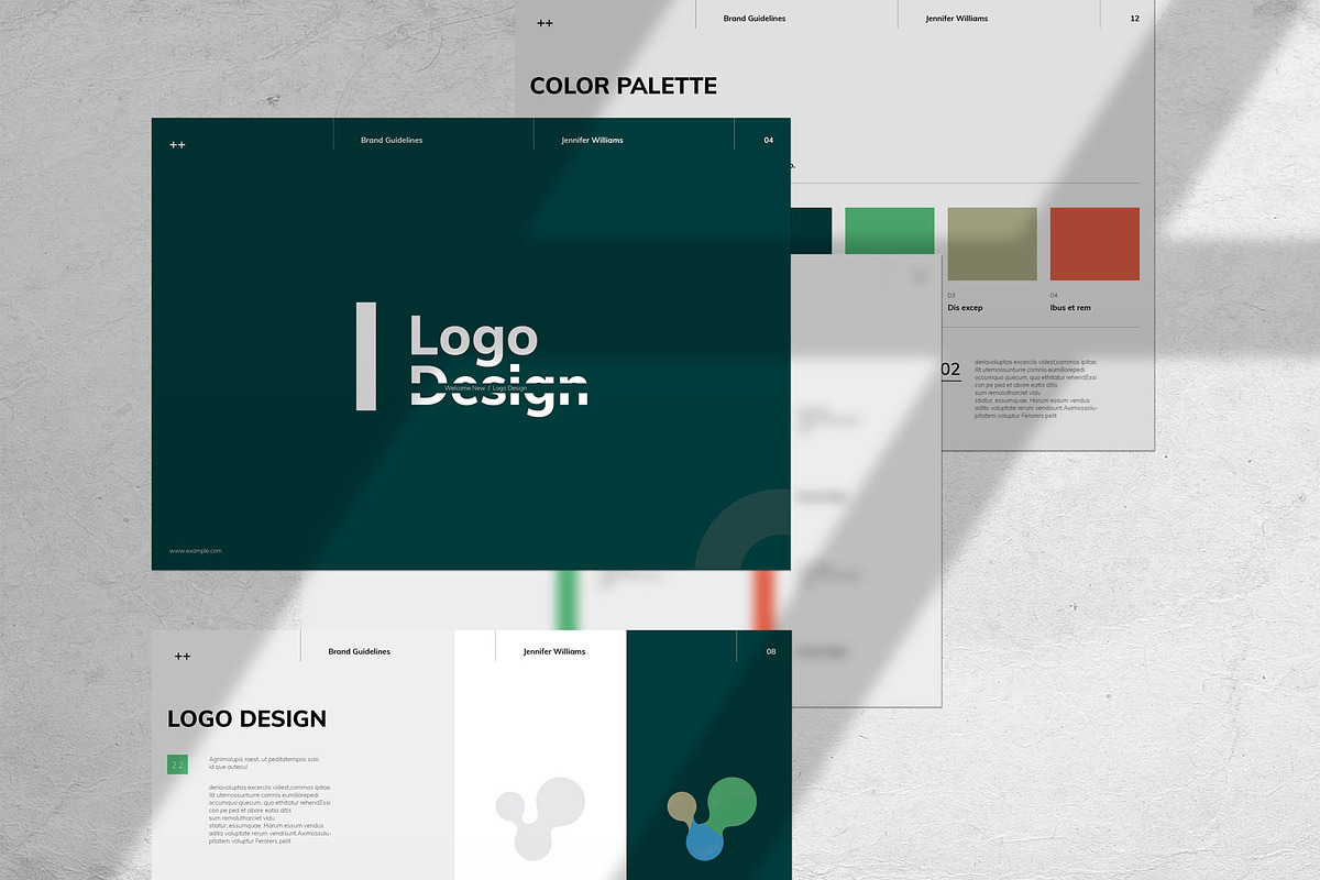 Brand Guideline Layout, a Brochure Template by metastudio38 (Photo 7 of 7)