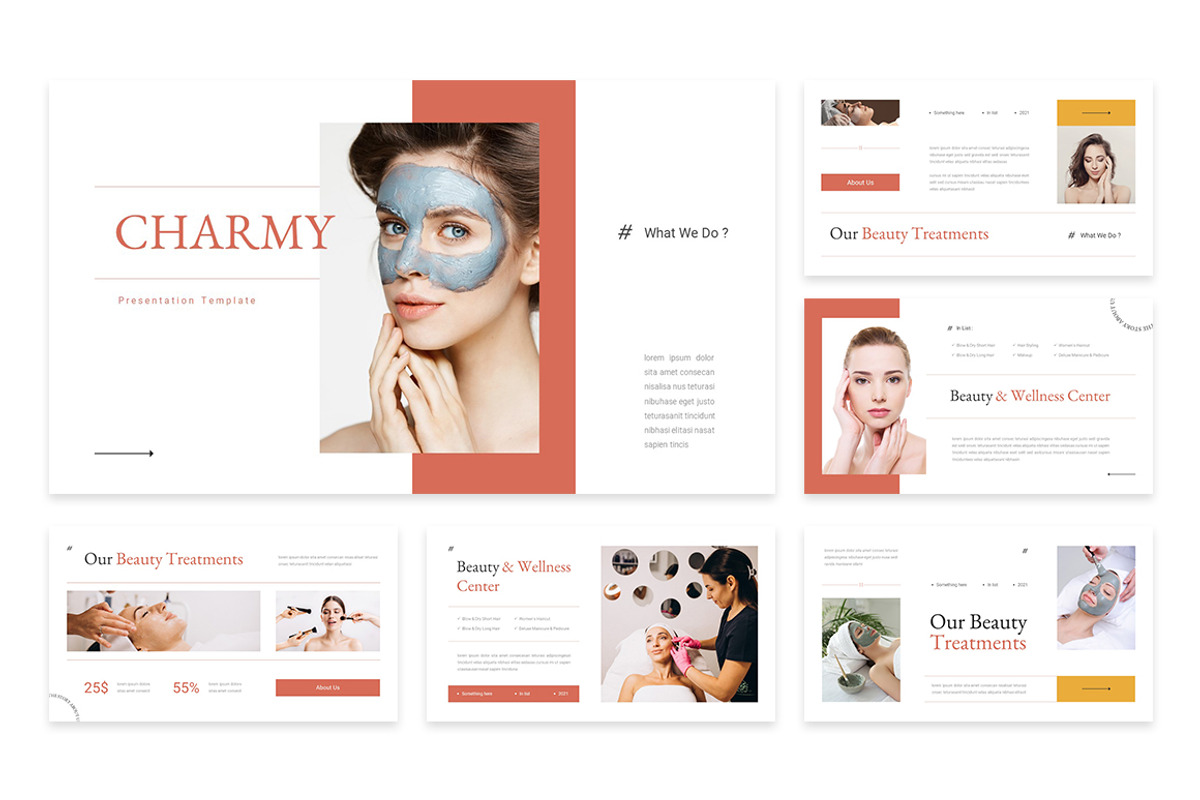 Charmy - Beauty Keynote Template, a Presentation Template by Design Persona (Photo 2 of 5)