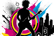 Guitarist frutiger metro grunge, a Person Illustration by Deezguizer (Thumbnail 3 of 3)
