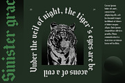 CS Savage – Gothic Font, a Blackletter Font by Craft Supply Co. (Thumbnail 3 of 8)