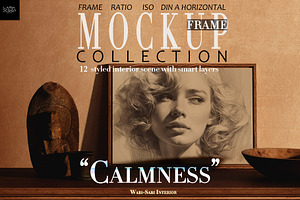 CALMNESS & Frame Mockups Horizontal