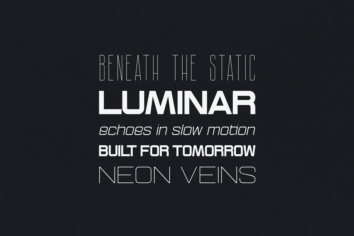 Ethere - Futuristic Sans - 162 fonts, a Sans Serif Font by VP Fonts (Photo 7 of 27)