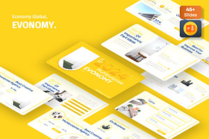 Evonomy - Economy Powerpoint, a Presentation Template by Dhabee