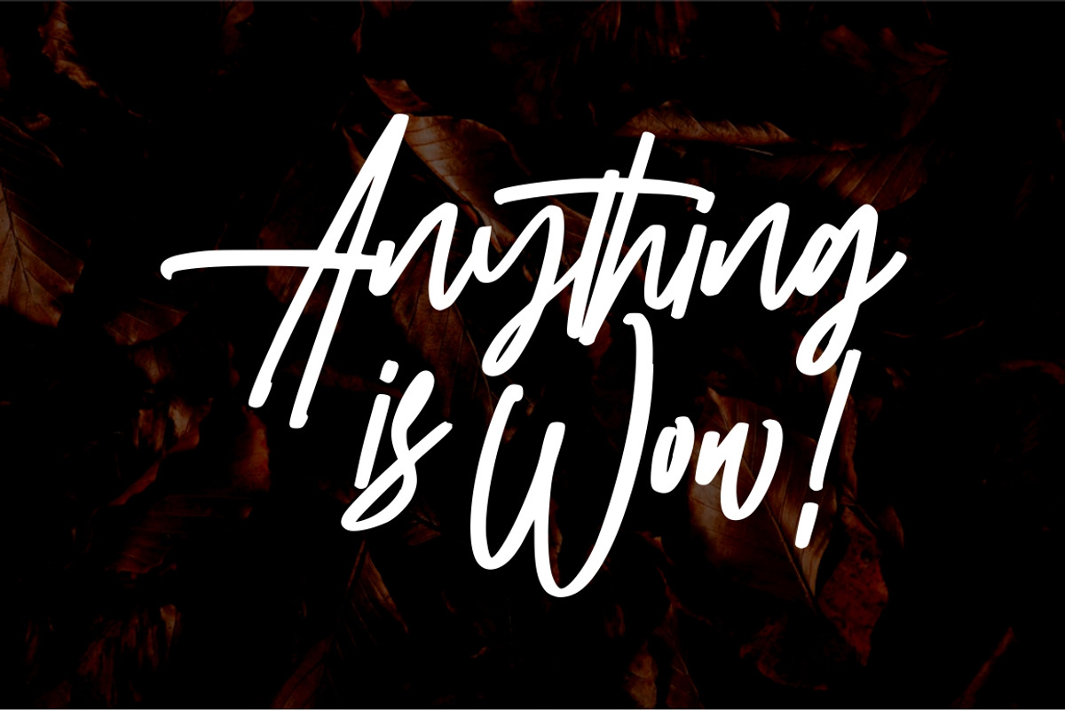 Wattermellon - Handwritten Font preview 6