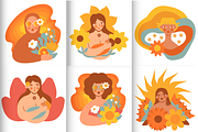 Blooming summer art set, a Decorative Illustration by Oliana Moroz (Thumbnail 14 of 20)