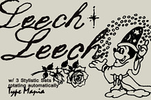 Leech TM – Romantic Script