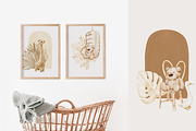 Boho Nursery Watercolor Clipart, an Animal Illustration by NikiArts (Thumbnail 5 of 13)