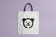 Modern cute dog face logo, a Branding & Logo Template by Vectorium Studio (Thumbnail 2 of 2)