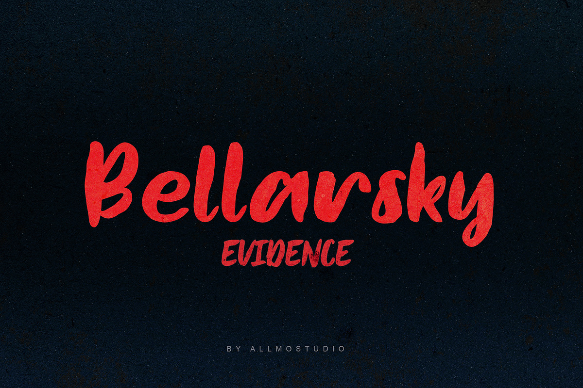 Bellarsky Evidence Font