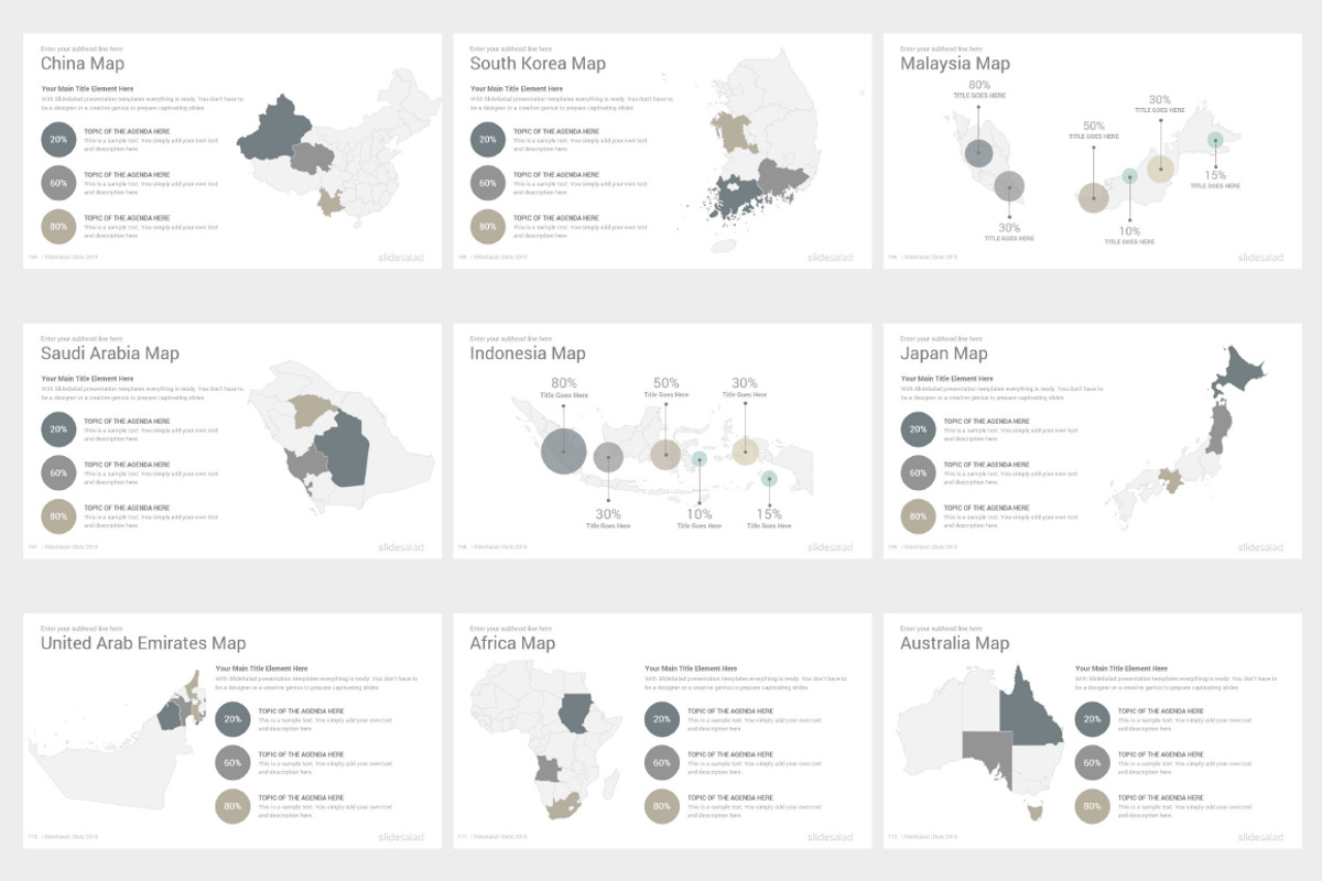 Elegant PowerPoint Template Pack, a Presentation Template by SlideSalad (Photo 23 of 25)
