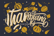 Happy Thanksgiving Logotype, a Poster Template by Anna's Lettering (Thumbnail 2 of 2)