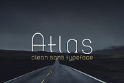 Atlas. Clean modern sans font., a Sans Serif Font by lisa_kalev (Thumbnail 9 of 9)