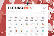 Futuro Next Icons / Marketing Pack, an Outline Icon by Anatolii Babii (Thumbnail 1 of 6)