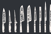 Knife, collection. Fish cutting, a Food Illustration by Foxys Graphic (Thumbnail 2 of 3)