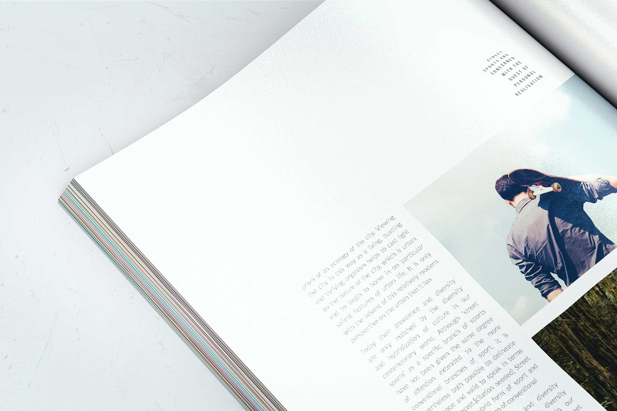 ALIVE Sports Magazine Template, a Magazine Template by Wolfgang Design (Photo 10 of 11)