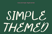 CS Belrise Drawn, a Script Font by Craft Supply Co. (Thumbnail 4 of 8)