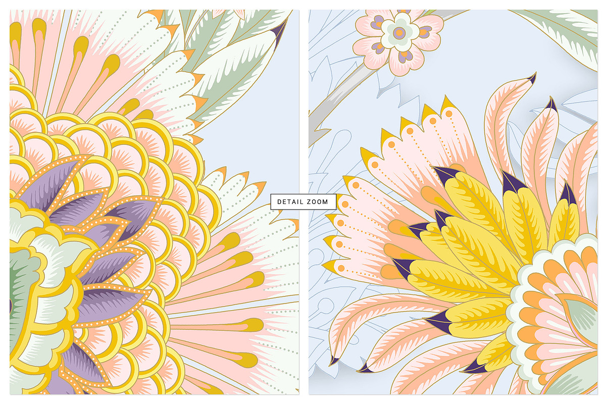 Royal Chintz Garden - Luxury Prints!, a Pattern Graphic by Pink Linen (Photo 7 of 15)