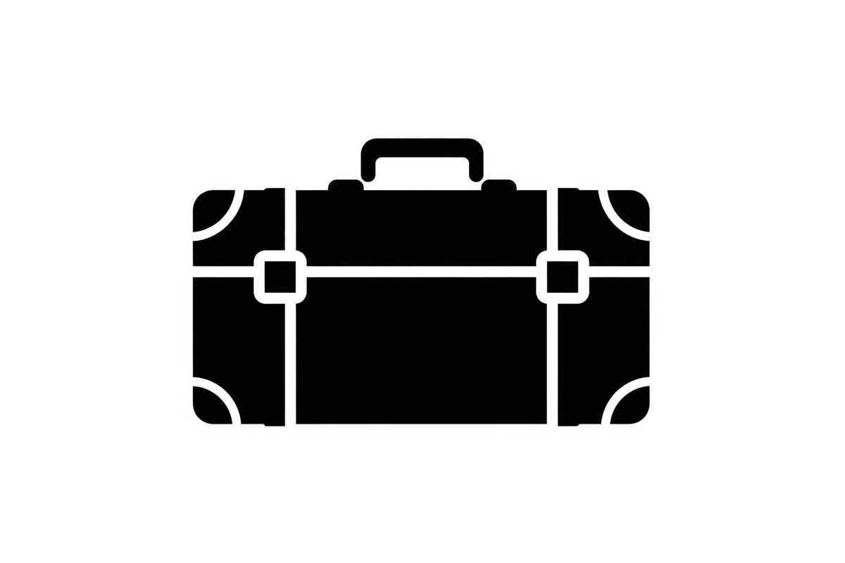 Vintage Suitcase Silhouette Bundle, an Illustration by Artivon (Photo 37 of 51)