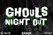 Leach – Handmade Horror Display, a Font by Remedy667 (Thumbnail 5 of 7)