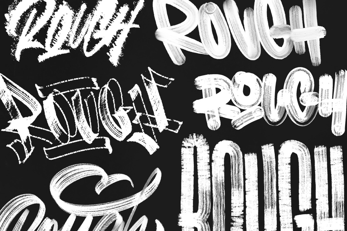 RoughPack 2 – Procreate Brushes, a Brush Add-On by Snooze one (Photo 9 of 9)
