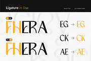 Bacley - Modern Elegant Sans, a Sans Serif Font by Pandeka Studio (Thumbnail 7 of 9)
