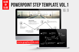 Powerpoint Step Template Vol.1