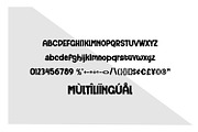 Letting Take – A Bold Display Font, a Sans Serif Font by Rashdrawn (Thumbnail 3 of 5)