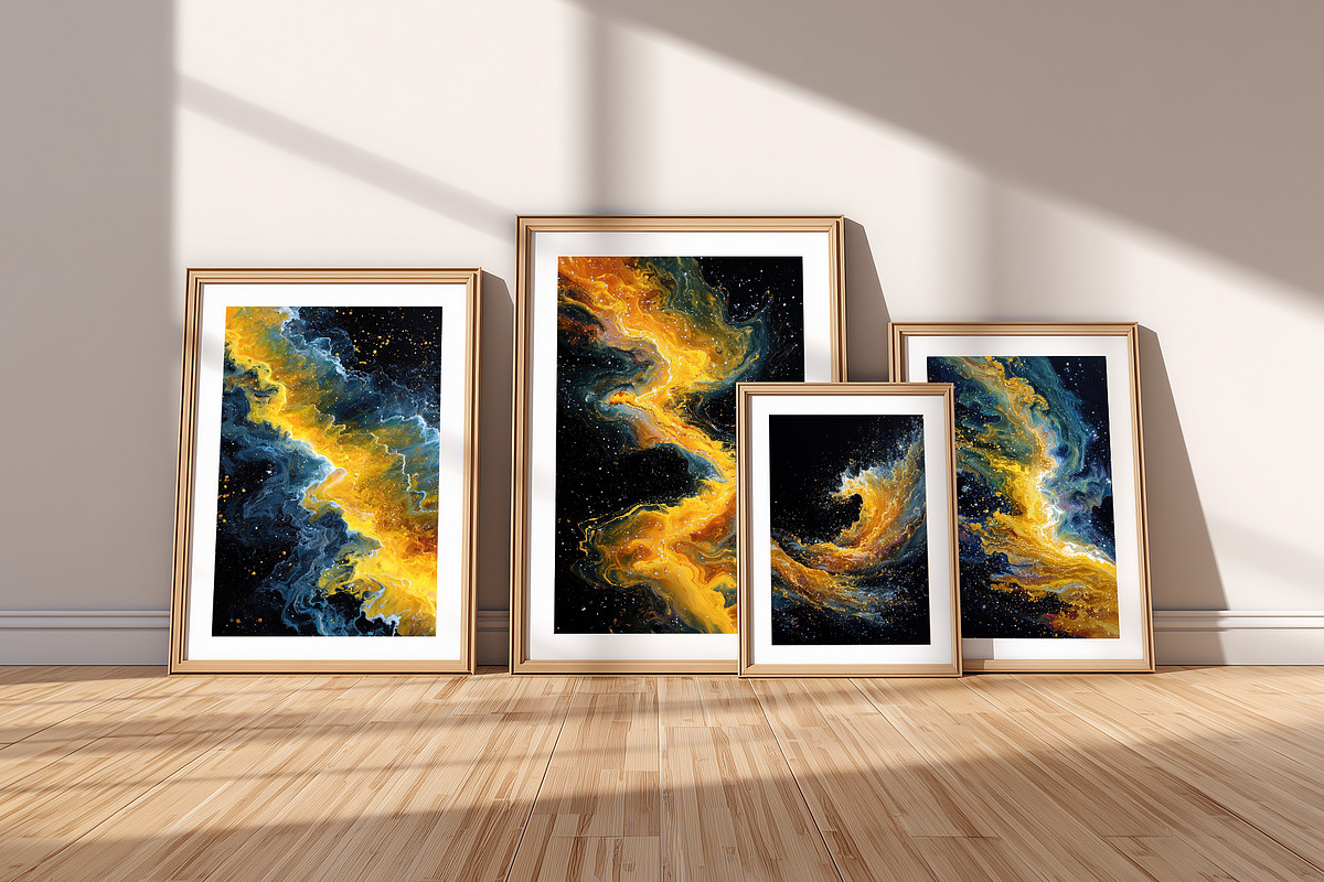 Nebula Energy Abstract Illustration, a Decorative Illustration by Housui Patterns (Photo 5 of 12)