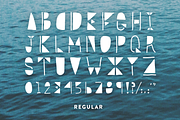 Chill Wave - Geometric Font, a Sans Serif Font by Jordan Dale Young (Thumbnail 4 of 5)