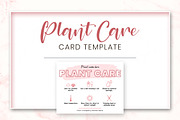 Plant Care Card Template, a Design Template by Snapybiz (Thumbnail 6 of 9)