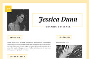 Minimalist Resume Template, a Resume Template by desvibes (Thumbnail 5 of 6)