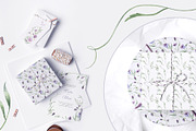 Charming purple pansies, hydrangea, an Illustration by astelenadesign (Thumbnail 6 of 12)