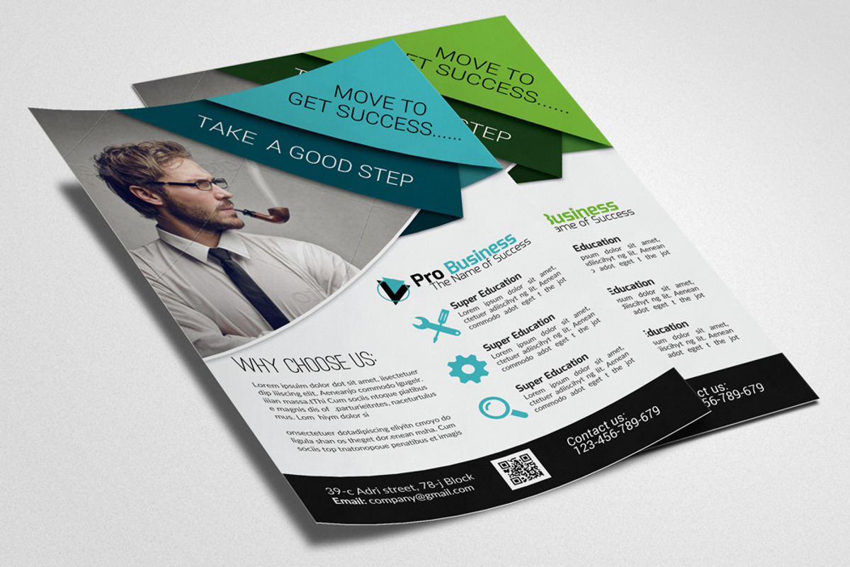 Business Training Agency Flyer, a Flyer Template by Business Flyers