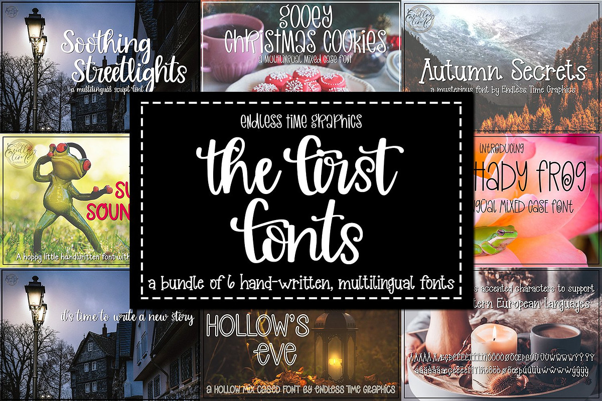 The First Fonts Bundle