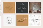 Logo Elements Collection | 50 pieces, a Decorative Illustration by amber&ink (Thumbnail 8 of 10)