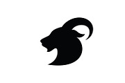Goat Logo Template vector icon, a Graphic by T.Vooka (Thumbnail 2 of 3)
