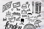 London. Modern hand drawn background, an Illustration by Live line (Thumbnail 6 of 6)