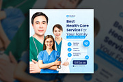 Healthcare medical social media post, a Social Media Template by Tanmoy Topu (Thumbnail 7 of 11)