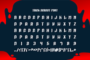 Trick Screet - Halloween Font, a Sans Serif Font by Iqsiart Studio (Thumbnail 3 of 6)