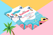 Summer Party Flyer Template, a Flyer Template by Template Shop (Thumbnail 3 of 3)
