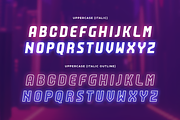 NIGHTIES - Neon Light Party Font, a Sans Serif Font by Hamz Studio (Thumbnail 2 of 11)