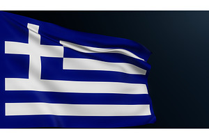 Greece Flag Athens Sign Greek