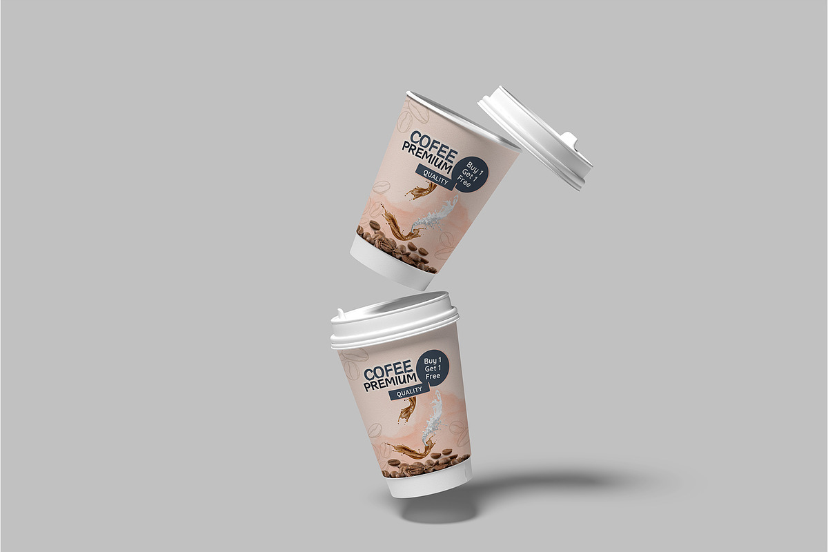 Coffee Cup Mockup, a Packaging Mockup by rizalamora (Photo 8 of 11)